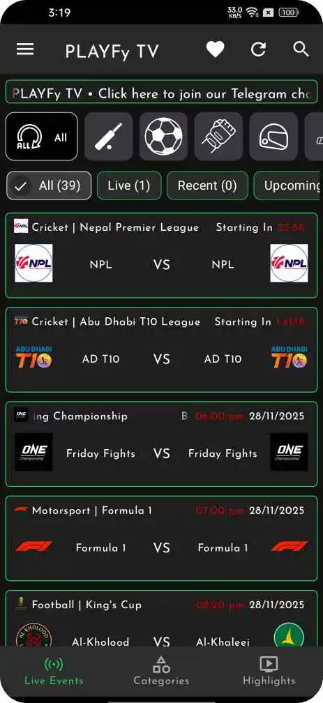 Playfy App Overview 1