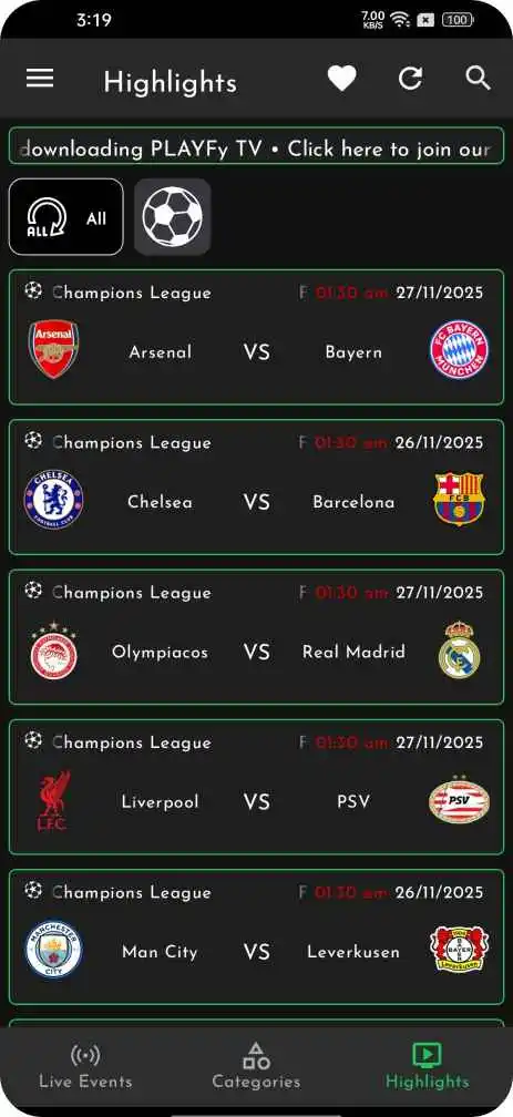Playfy App Overview 4